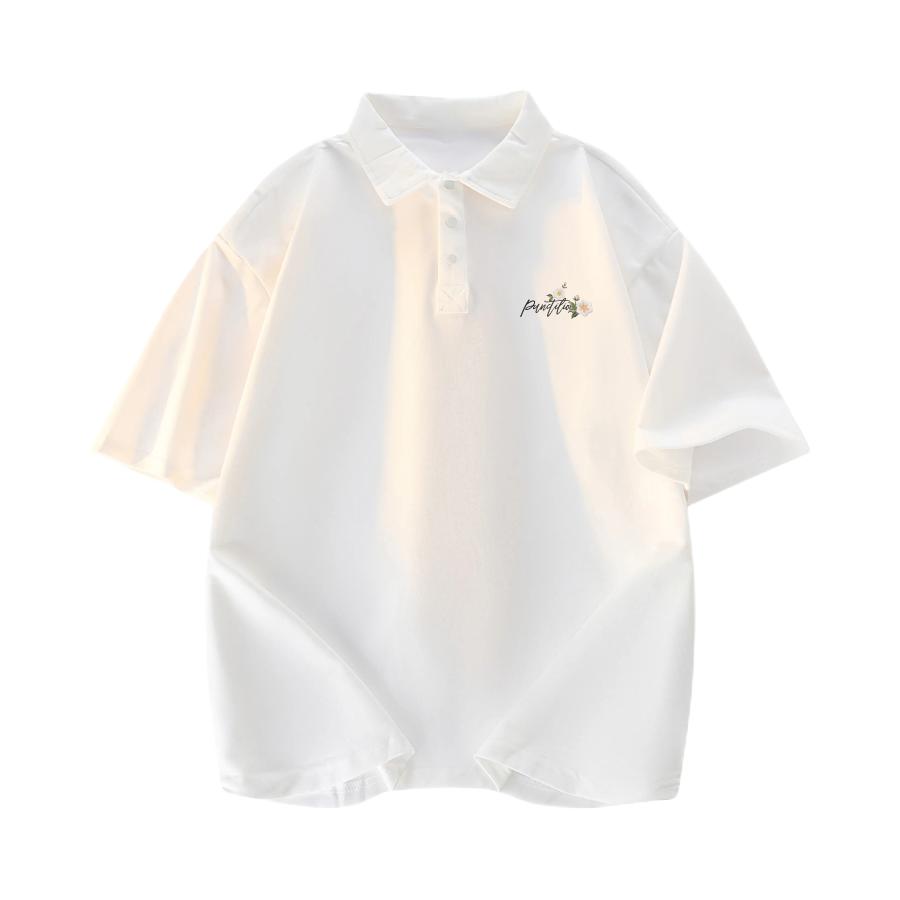 推荐商品：PUNCTILIOUS 透气速干美式短袖Polo衫 P2511101P508 白