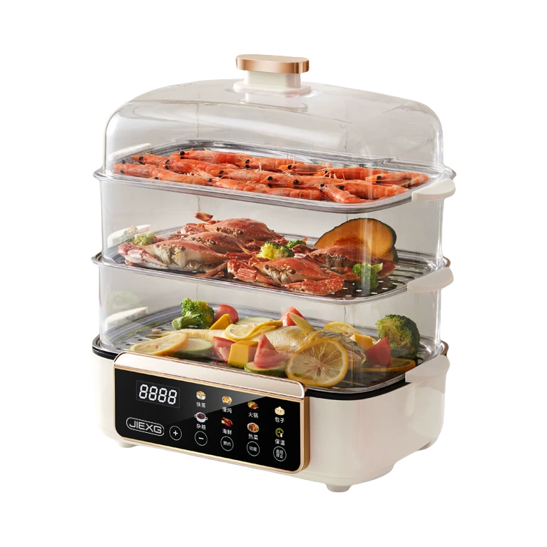 推荐商品：JIEXG 34L/48L 电蒸锅 可预约定时 大容量 BT-ZG12