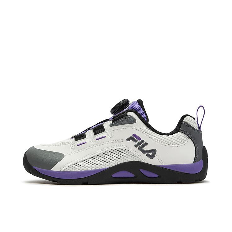 推荐商品：FILA/斐乐 运动鞋儿童 休闲舒适 K15B532501F 旋钮BOA 大童/奶白/城堡灰