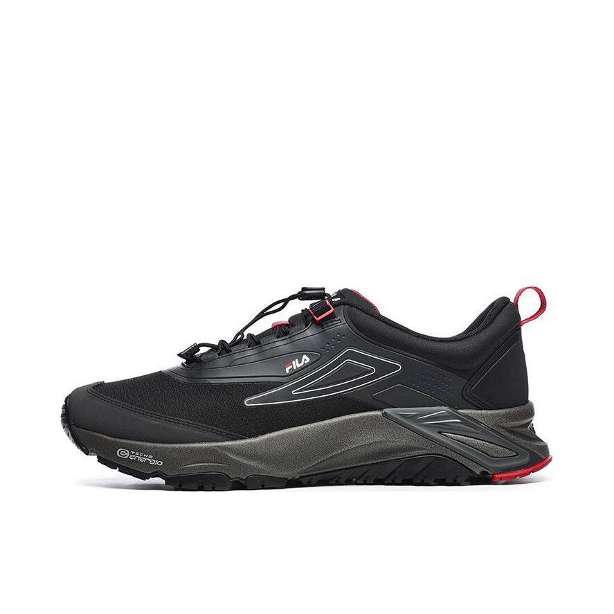 推荐商品：FILA/斐乐 LYNX 舒适百搭 减震回弹 耐磨 户外休闲鞋 黑色