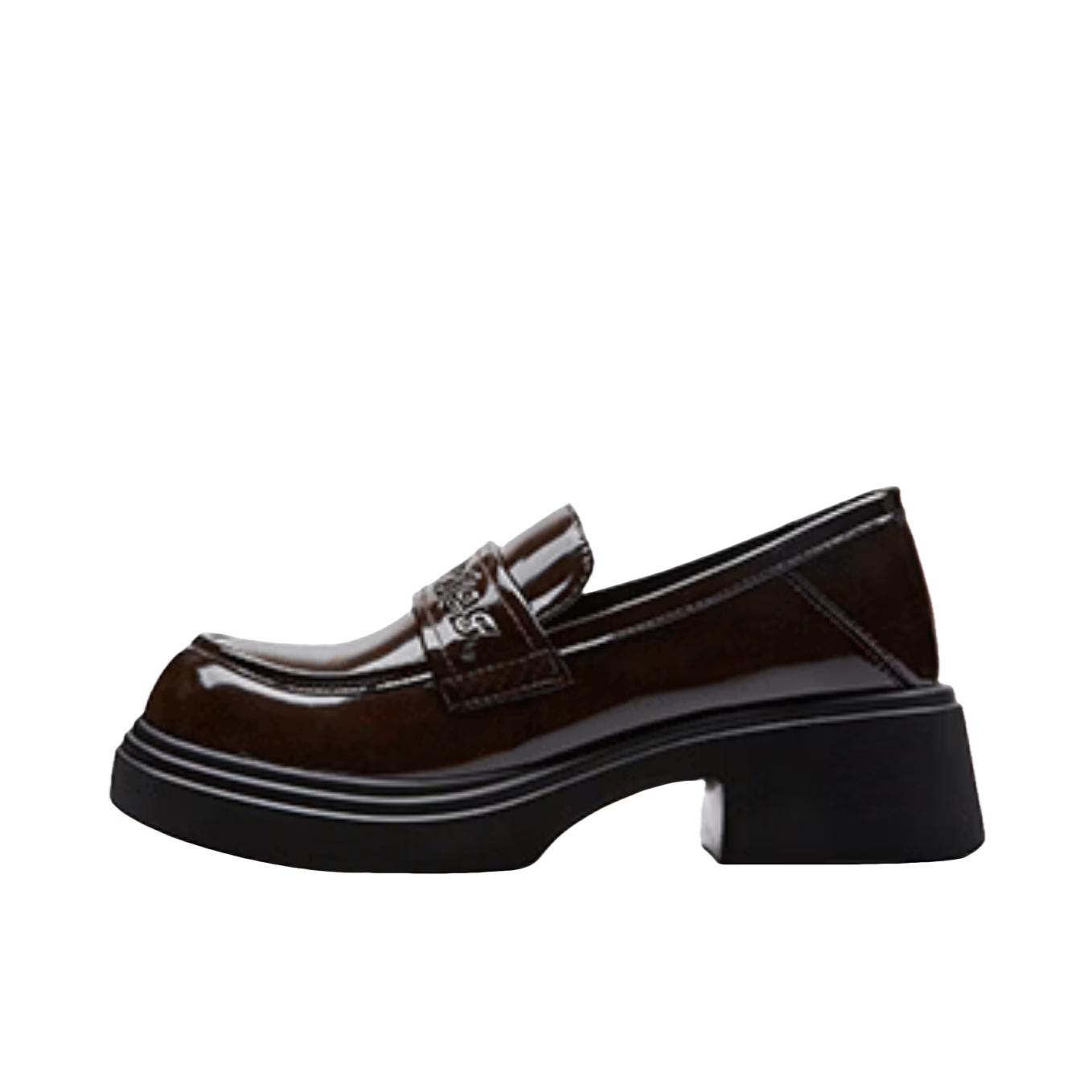 推荐商品：Dickies 单鞋 英伦风增高厚底 261W50LXS65A 棕色