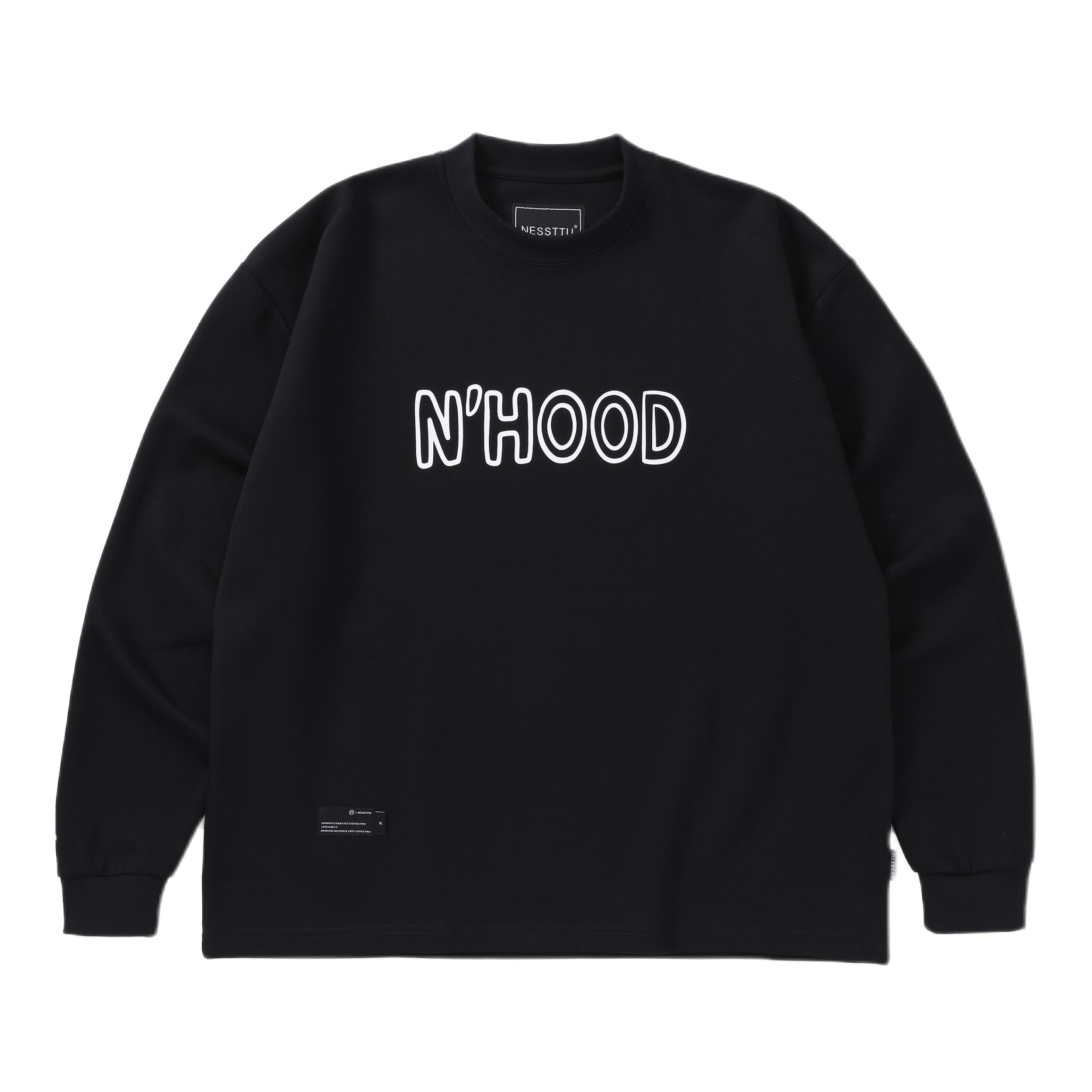 推荐商品：NESSTTU 2026SS 亲肤排汗圆领套头长袖T恤 黑
