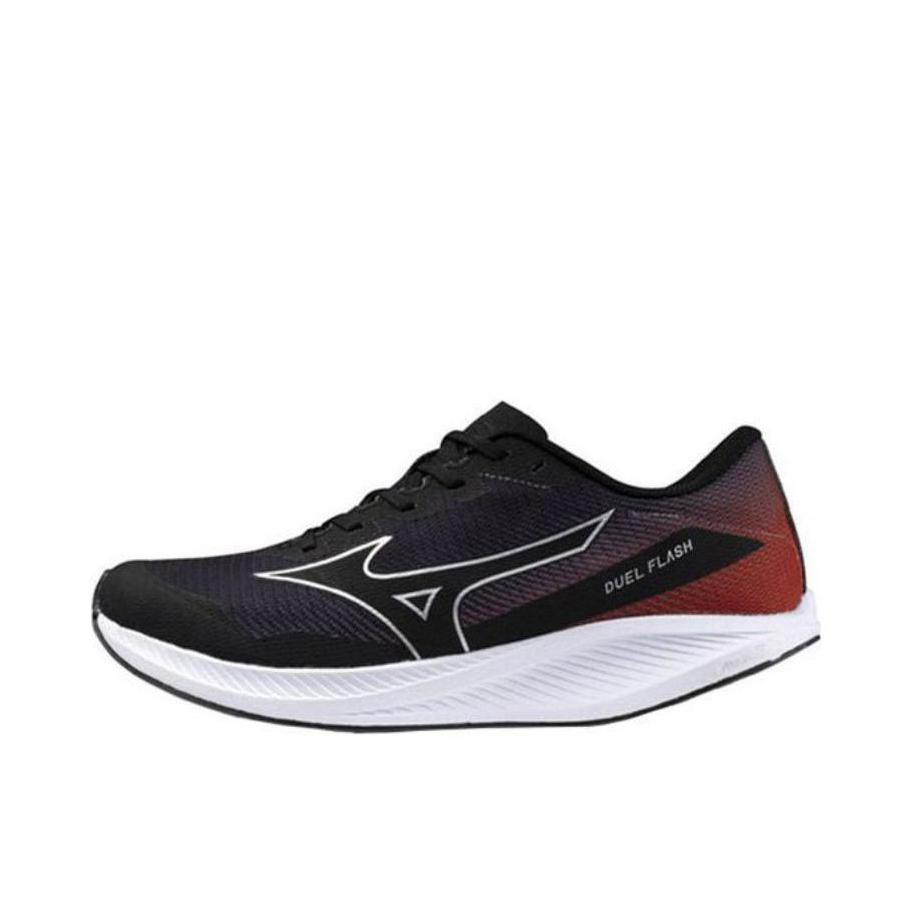 推荐商品：Mizuno/美津浓 Duel Flash 耐磨 防滑 跑鞋 黑色/红色
