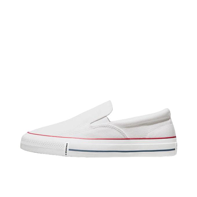 推荐商品：Converse/匡威 Chuck Taylor All Star Slip 支撑 包裹性 一脚蹬 运动休闲鞋 白色/红色