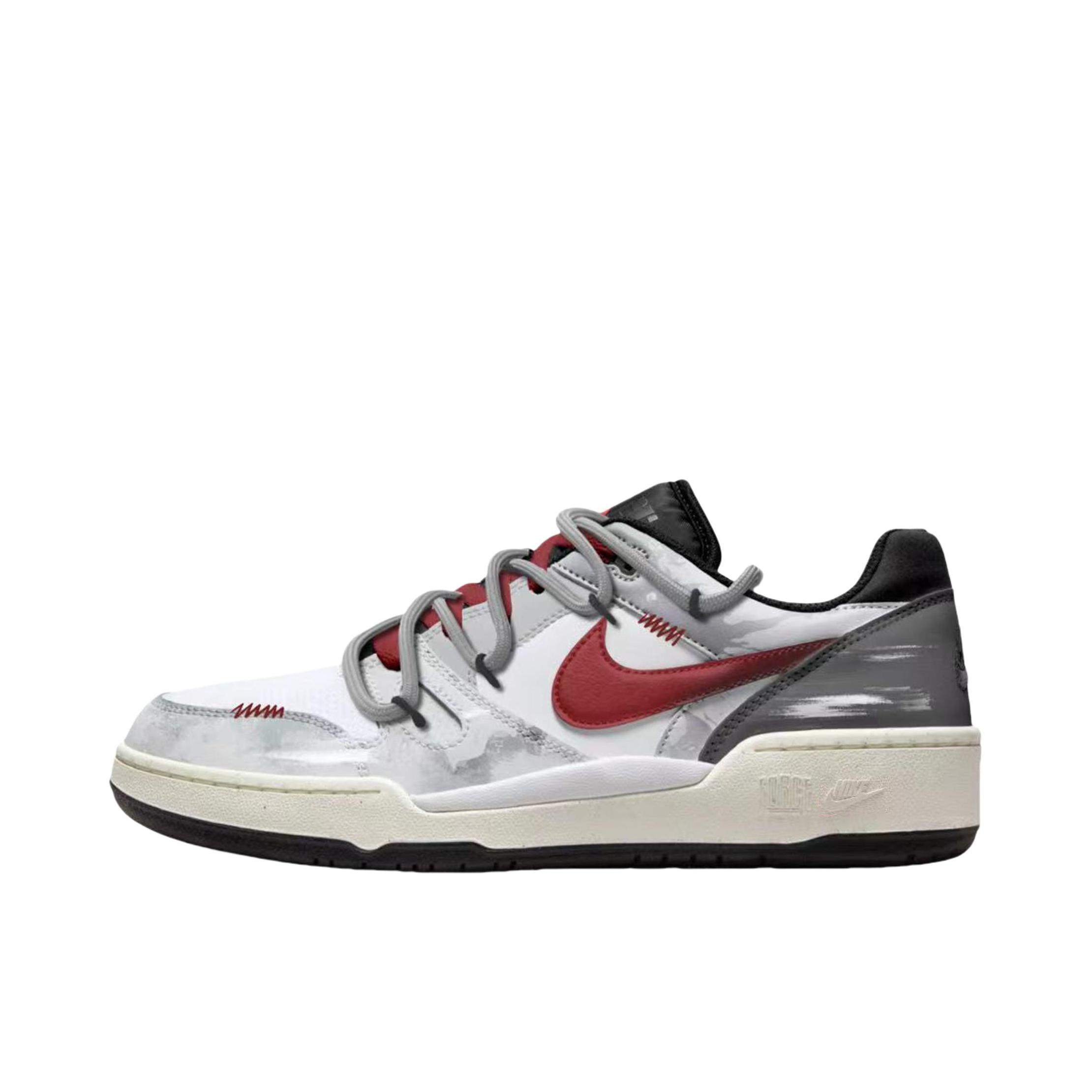 推荐商品：【定制球鞋】Nike Full Force 板鞋 合成革防水防滑耐磨国潮风美式 恢弘