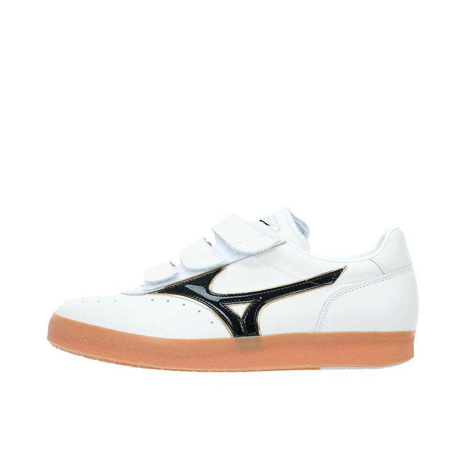 推荐商品：Mizuno/美津浓 Special Leather Spectra 透气 低帮 圆头 街头 板鞋 白色/黑色/橙色