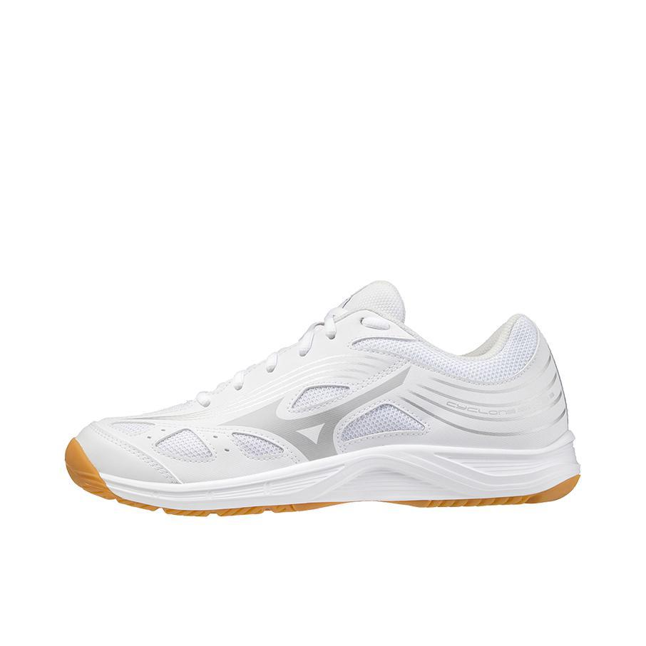 推荐商品：Mizuno/美津浓 Cyclone Speed 3 减震回弹 综合运动 耐磨 排球鞋 白色/黄色
