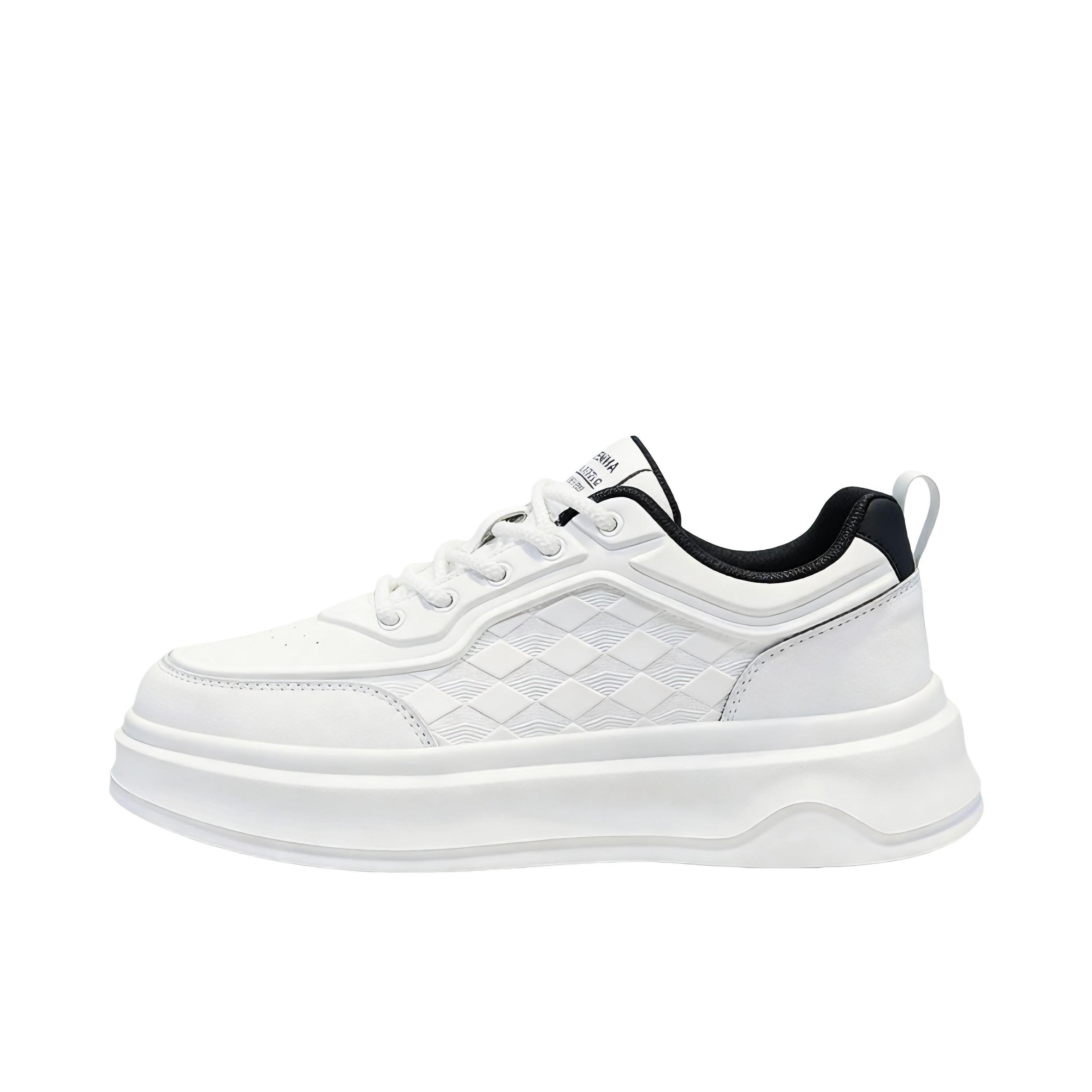 推荐商品：森马 板鞋 运动休闲防滑百搭 SM2699 白色/黑色