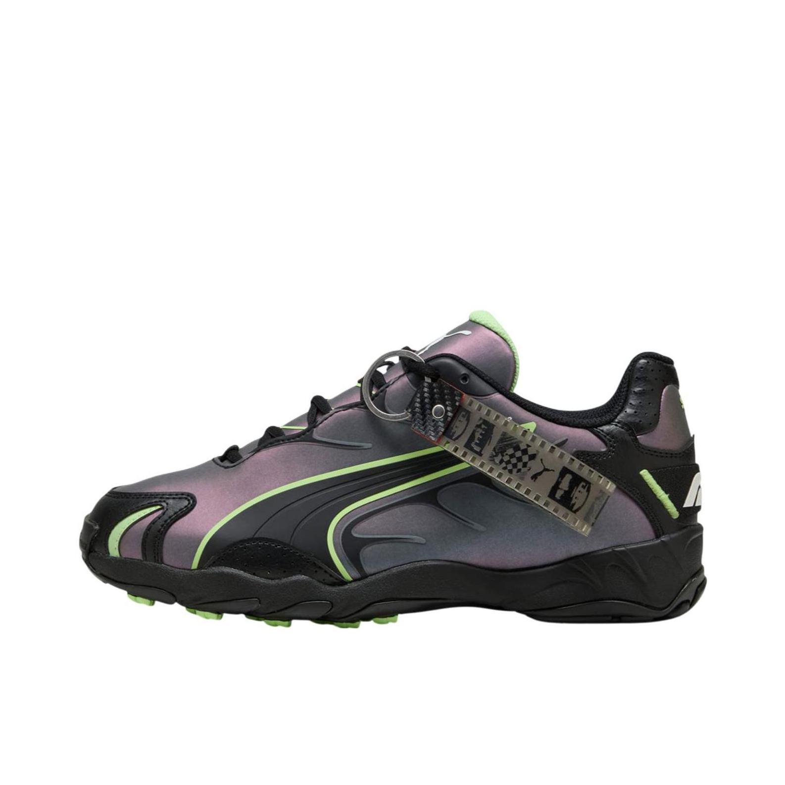 推荐商品：Puma/彪马 F1 INHALE 75 YRS 运动休闲鞋 赛车风缓震系带低帮 翠绿色/黑色