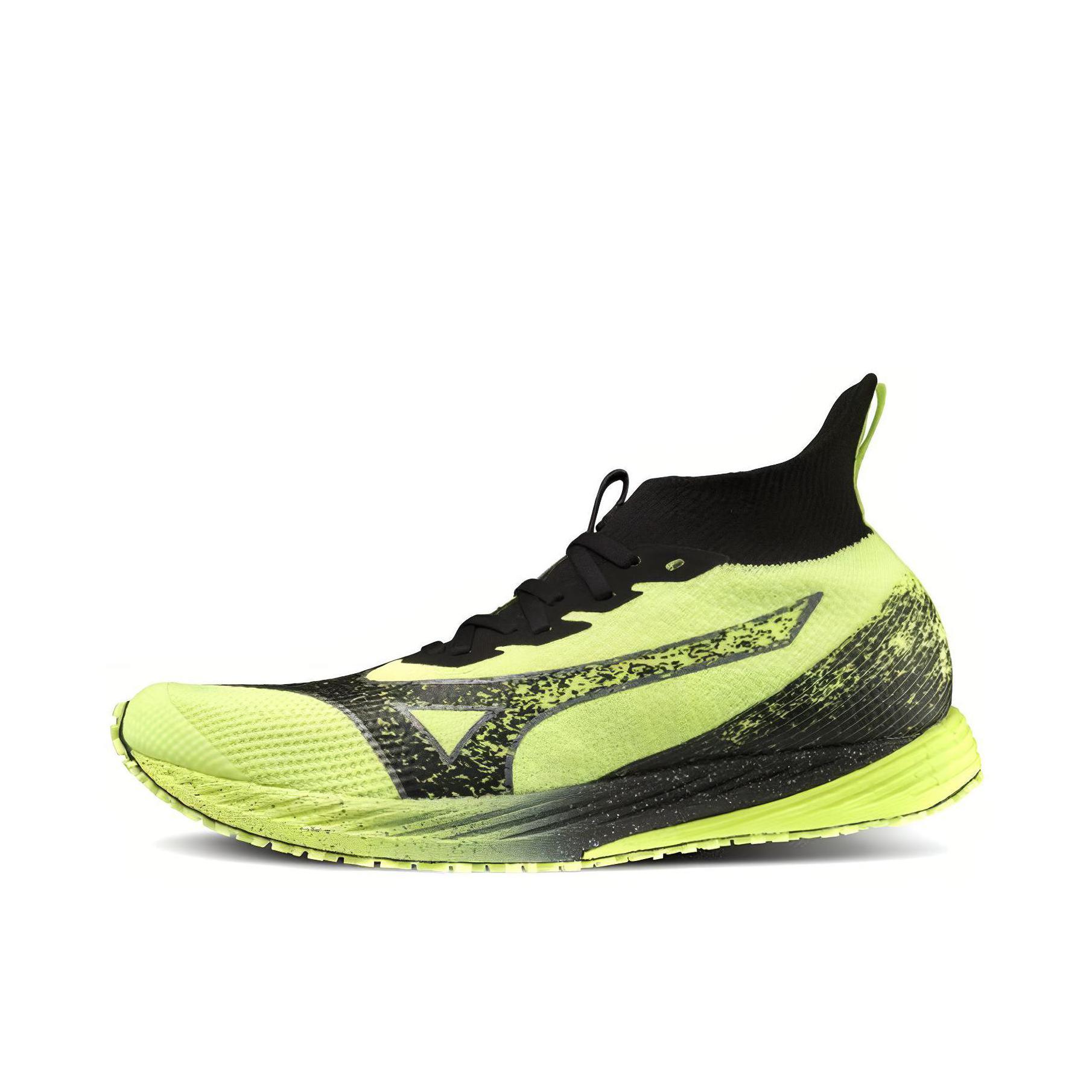 推荐商品：Mizuno/美津浓 Wave Duel Neo 防滑耐磨 轻质透气 合成革 跑鞋 黄色