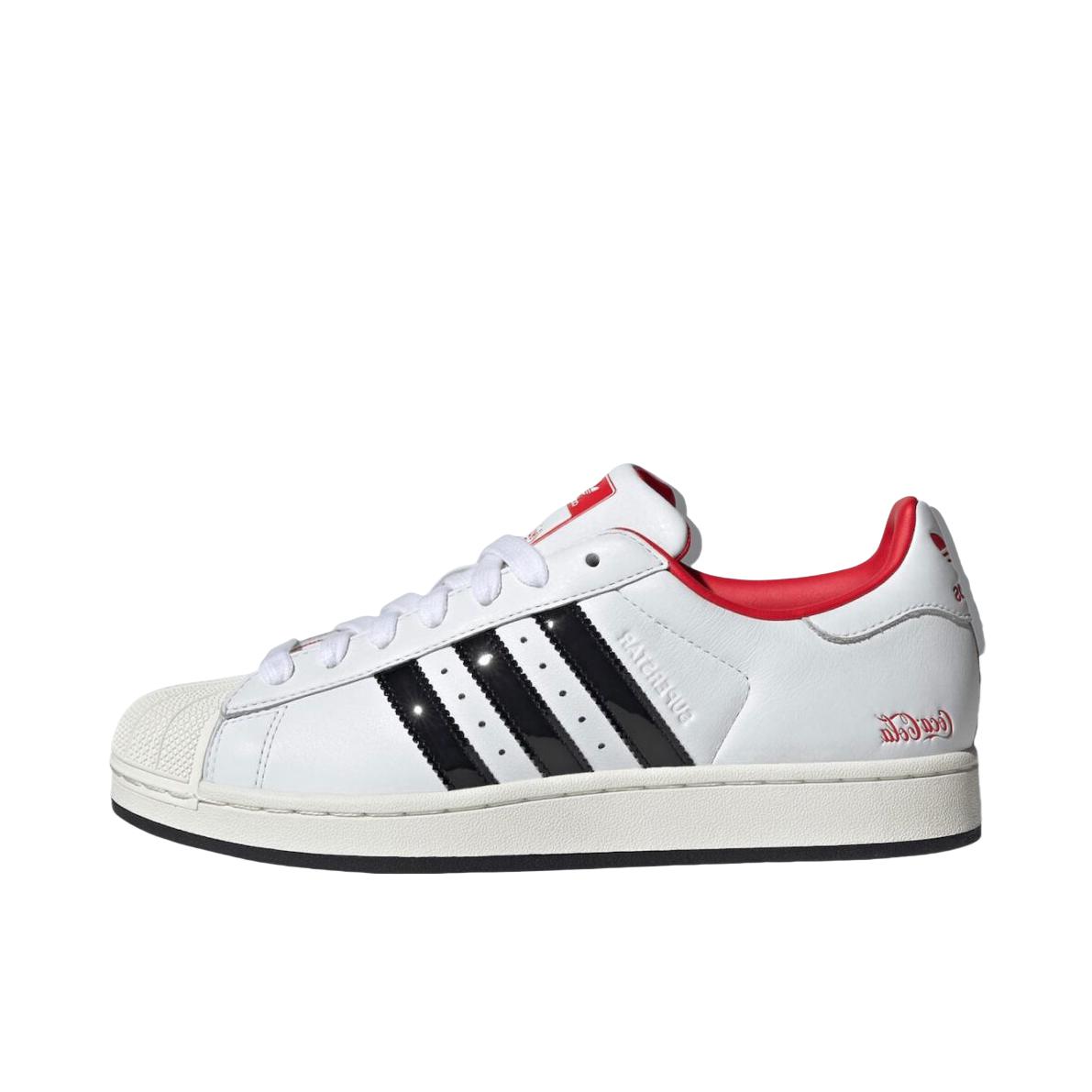推荐商品：【宋雨琦同款】 adidas Originals Superstar 板鞋 轻便贝壳头薄底舒适百搭耐磨复古 Coca‑Cola联名/白色