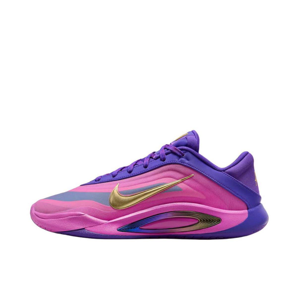 推荐商品：Nike A'One 阿贾·威尔逊一代 篮球鞋 防滑耐磨低帮系带支撑抓地 女款/粉色