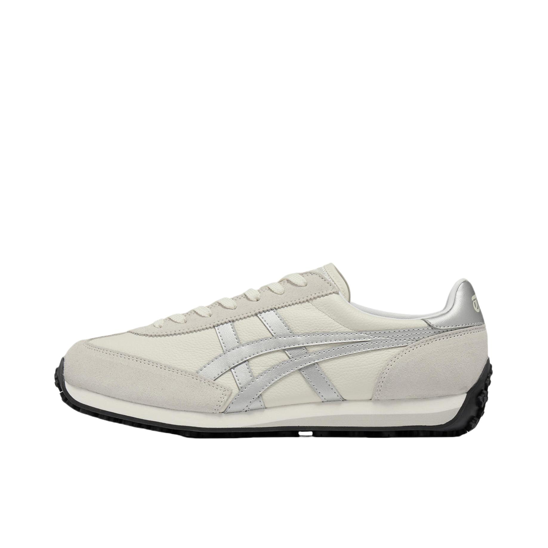推荐商品：Onitsuka Tiger California 78 EX 防滑耐磨 减震透气 织物 轻便舒适 潮流复古 阿甘鞋 运动休闲鞋 米色/银色
