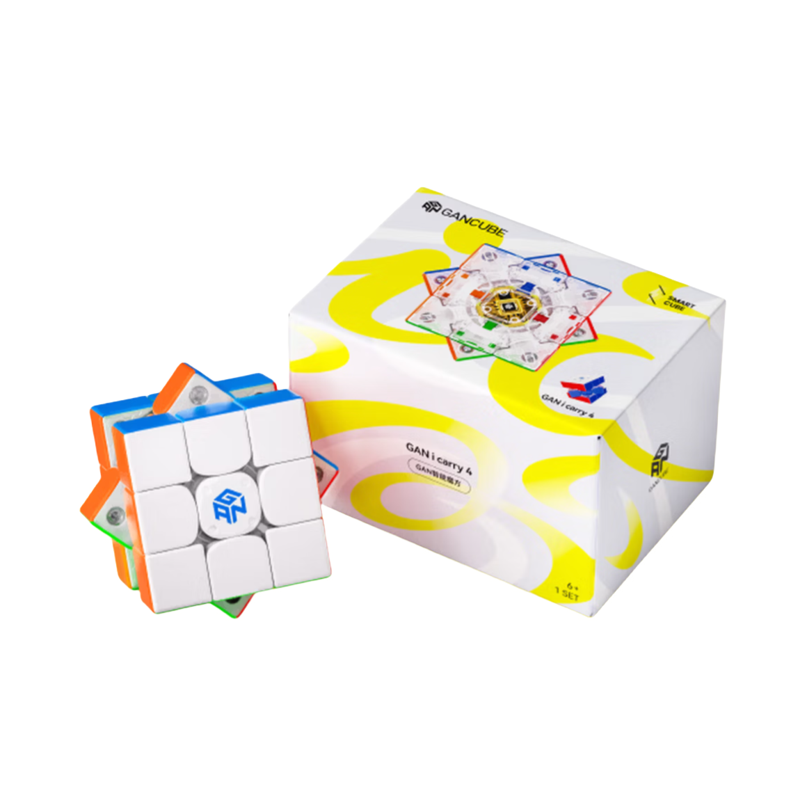 推荐商品：GAN i carry 4 磁力三阶 AI智能 魔方 儿童玩具