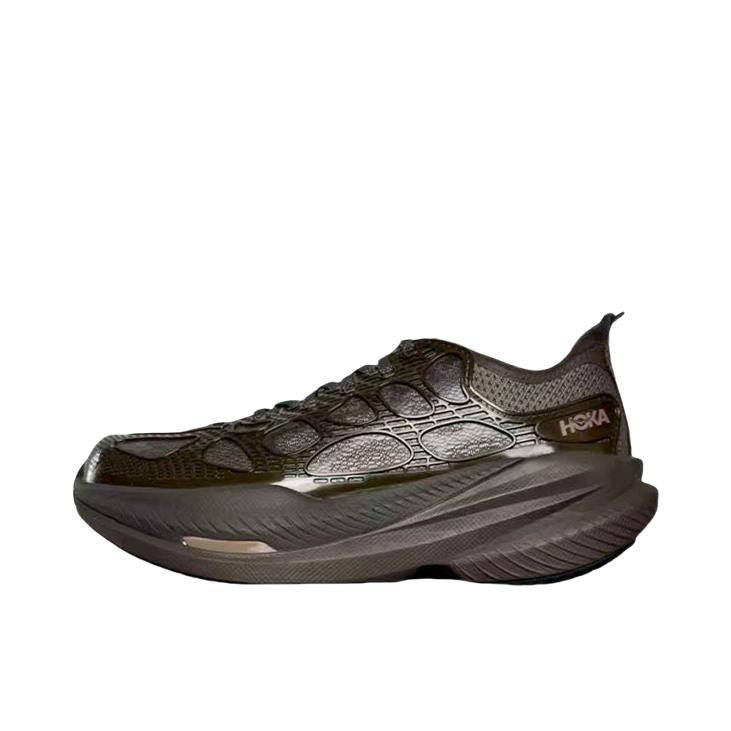 推荐商品：HOKA ONE ONE MACH X CAGED 跑鞋 舒适轻量透气稳定 CAGED联名/咖色