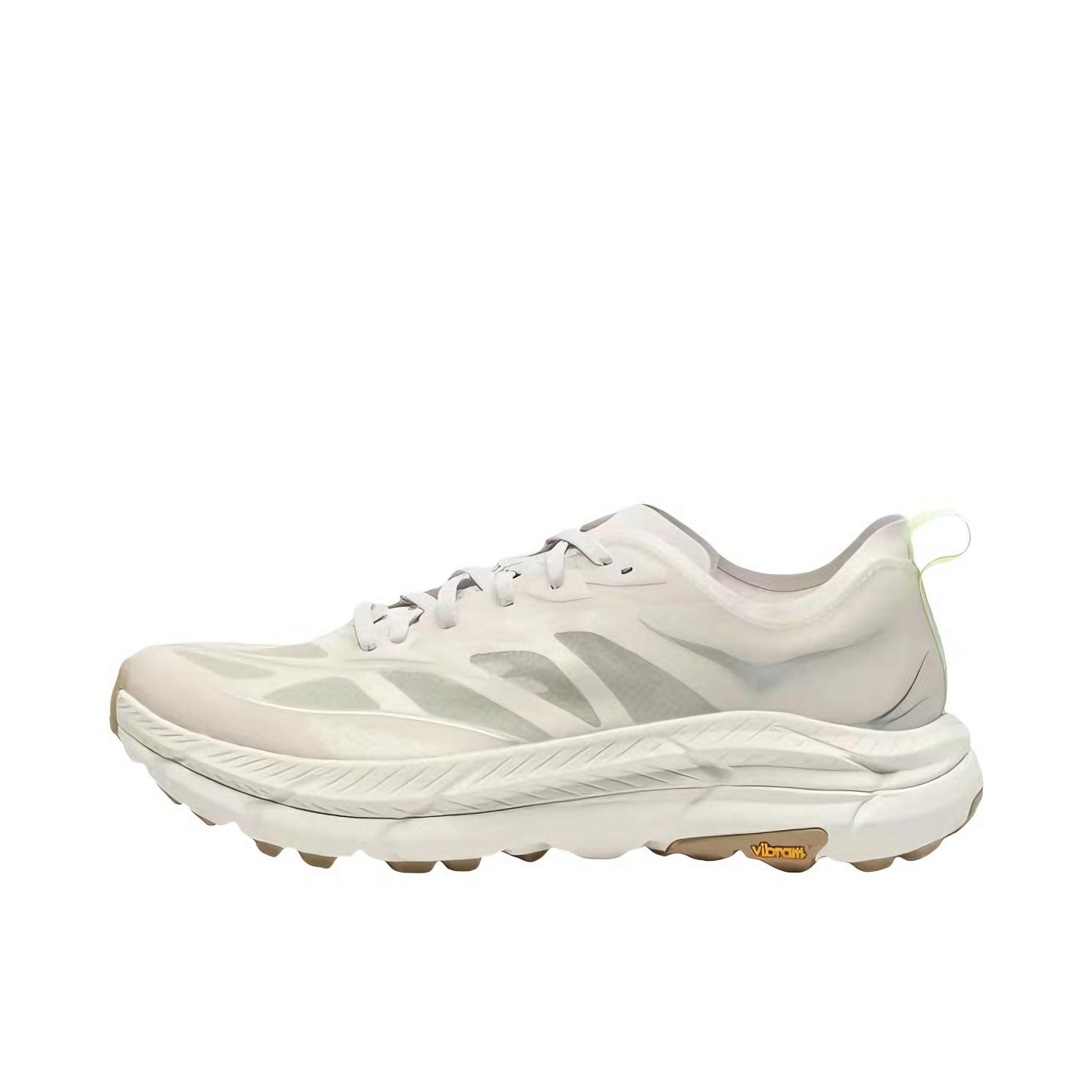 推荐商品：HOKA ONE ONE  Mafate Speed 4  减震回弹 防滑耐磨 舒适轻便 马法特4 网布 透气 织物 越野  跑鞋 白色