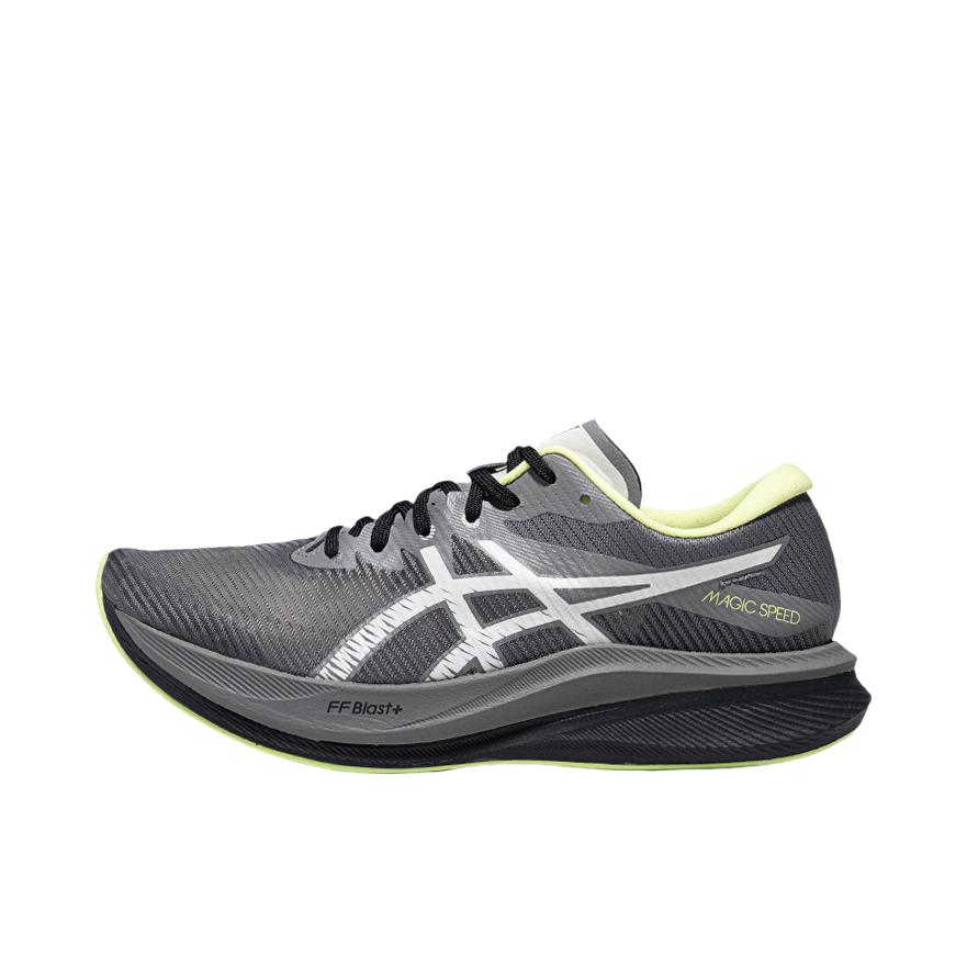推荐商品：Asics/亚瑟士 Magic Speed 3.0 跑鞋 轻弹稳定缓震全掌碳板轻量回弹竞速型长跑织物合成革 深灰色