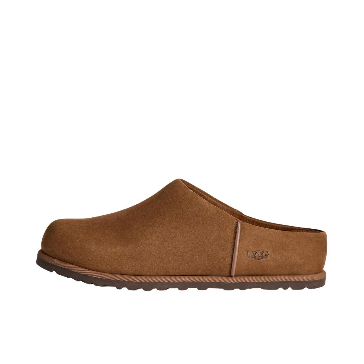推荐商品：UGG Otzo 拖鞋 橡胶底包头低跟平跟 棕色