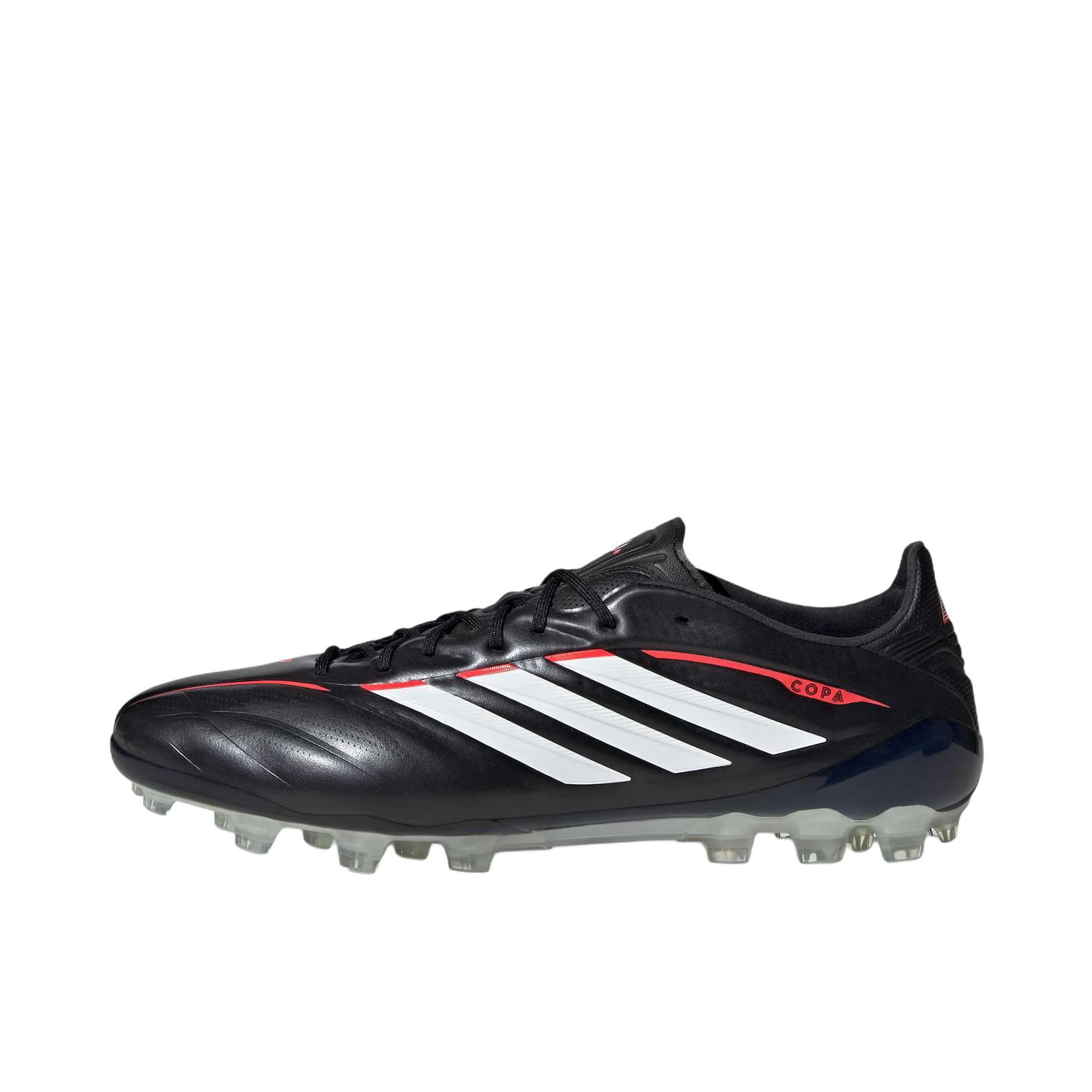 推荐商品：adidas COPA PURE 4 AG 足球鞋 中端胶质短钉人造草地防滑 黑色