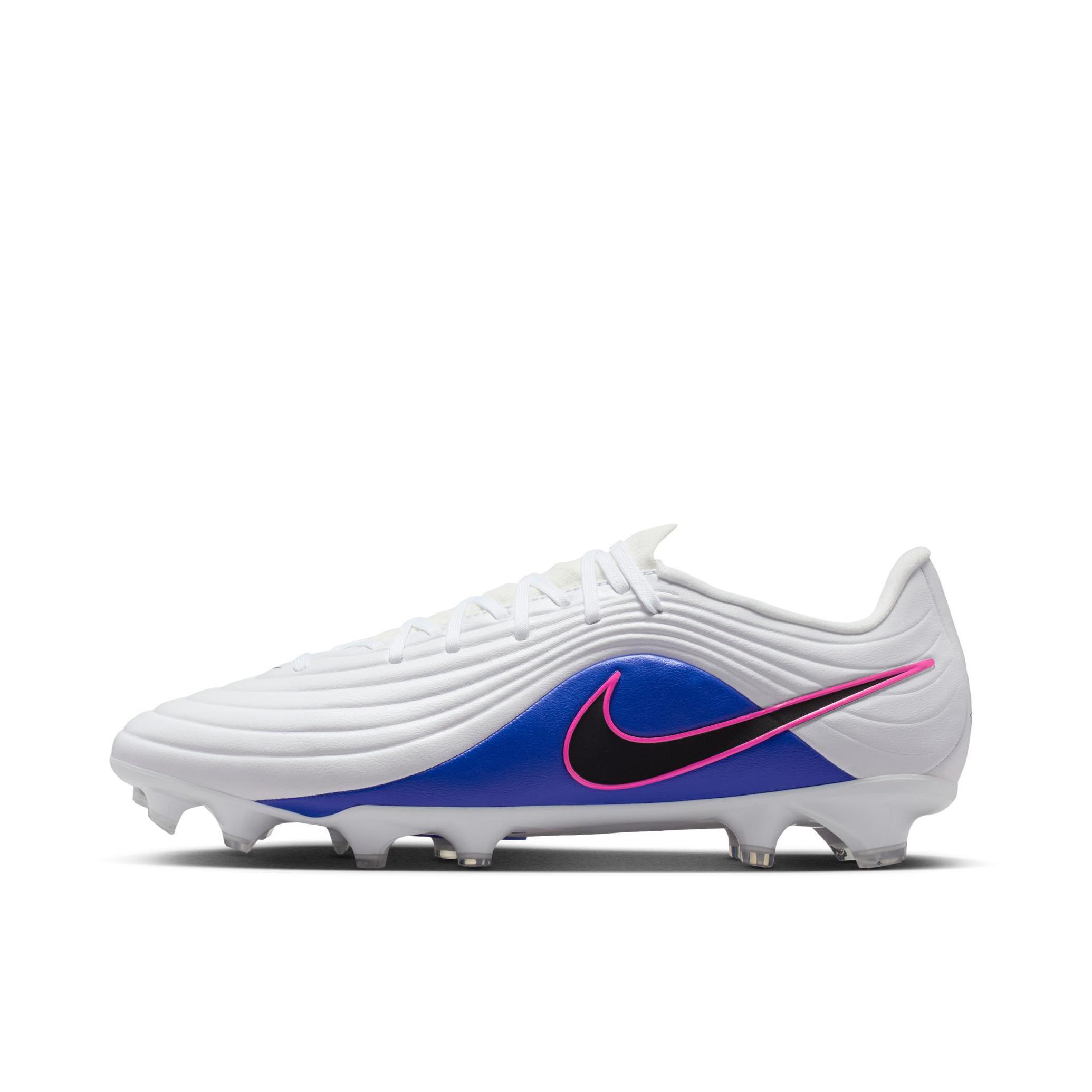 推荐商品：Nike Tiempo Maestro ACADEMY MG/FG 足球鞋 混钉耐磨人造草地贴合 白色/蓝色