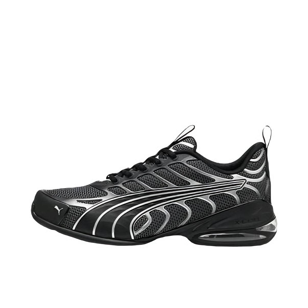 推荐商品：Puma/彪马 VOLTRA 运动休闲鞋 缓震轻盈训练圆头 黑色/银色/灰色