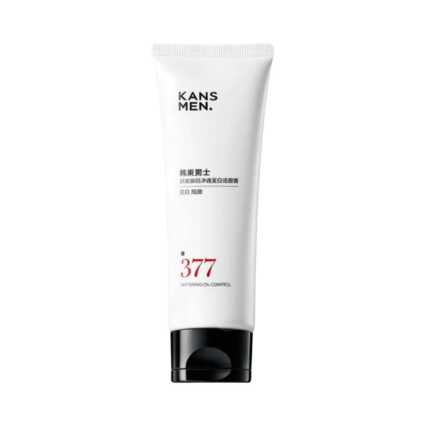 推荐商品：【男士专用】Kans/韩束 小白泥耀白净透美白377洁面膏 淡斑控油淡化痘印