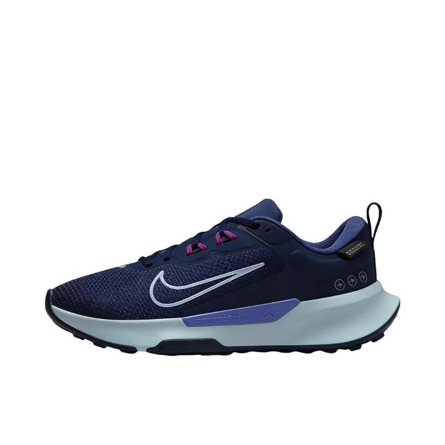 推荐商品：Nike Juniper Trail 2 跑鞋 越野缓震织物运动圆头轻便训练 蓝色/紫色