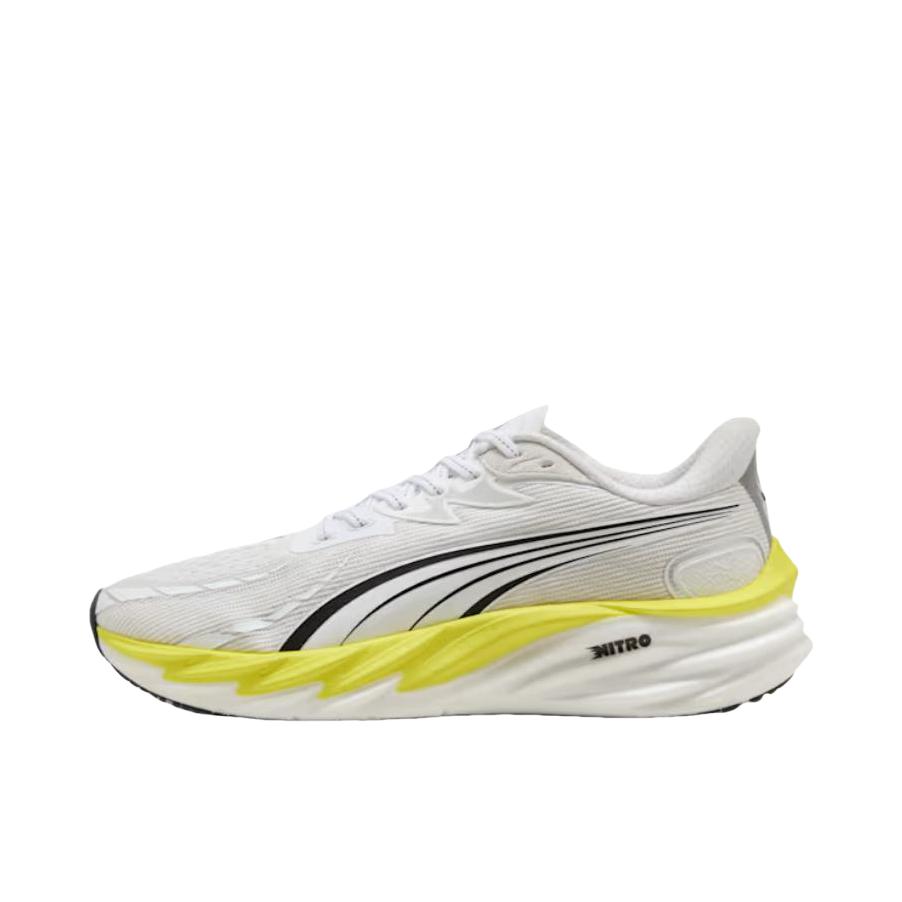 推荐商品：Puma/彪马 Velocity Nitro 4 跑鞋 透气减震回弹耐磨舒适 白色
