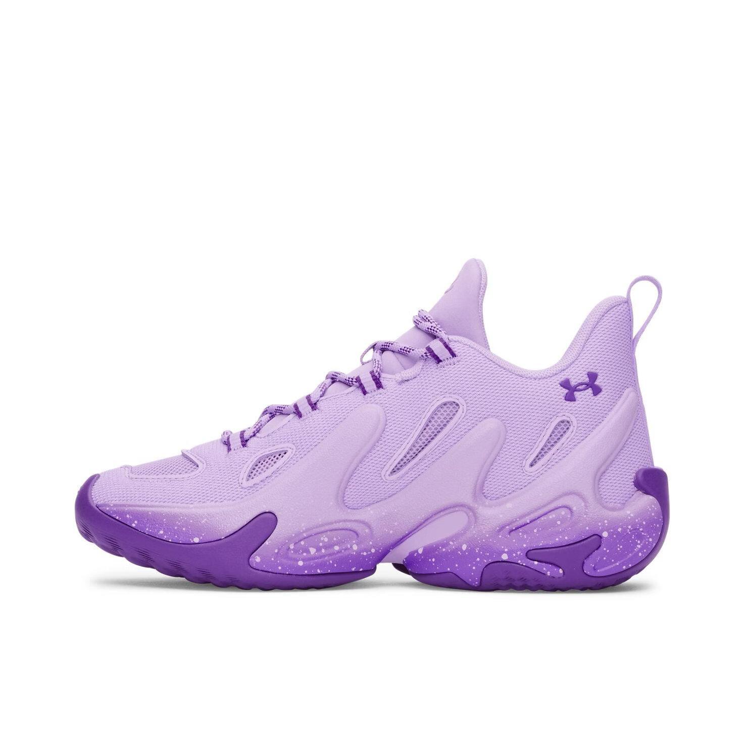 推荐商品：Under Armour/安德玛 Curry 13 篮球鞋 中帮圆头厚底实战缓震情侣 大童/绝峰紫