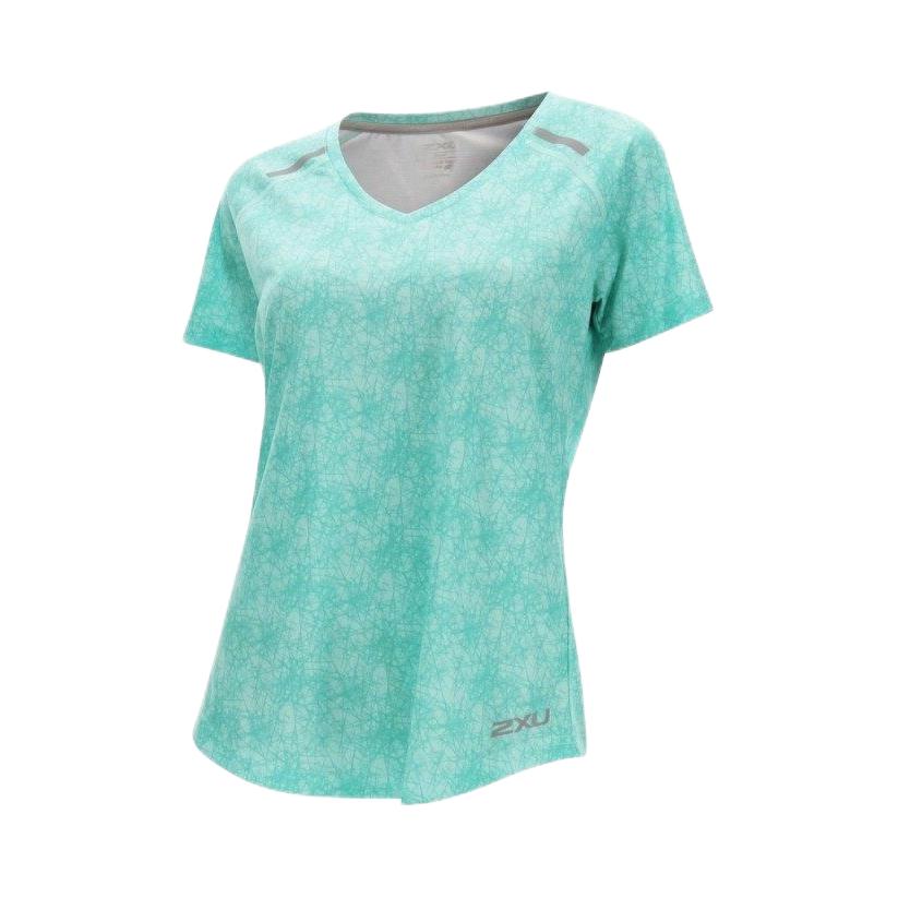 2XU 女子跑步短袖T恤