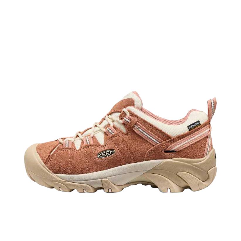 推荐商品：KEEN Targhee II WP 舒适 防水 耐磨 休闲 徒步鞋 户外鞋 女款/软木色/桦木色
