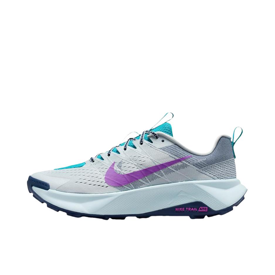 推荐商品：Nike Wildhorse 10 跑鞋 柔软防滑耐磨低帮舒适时尚潮流百搭轻便耐用贴合 浅灰色/紫色