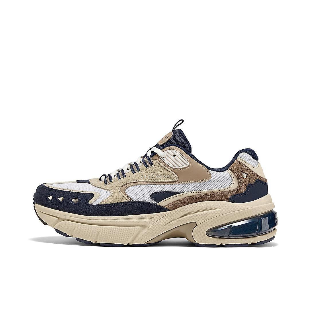 推荐商品：Skechers/斯凯奇 SKECHER STREET 老爹鞋 月影鞋 防滑耐磨舒适 自然色/多彩色