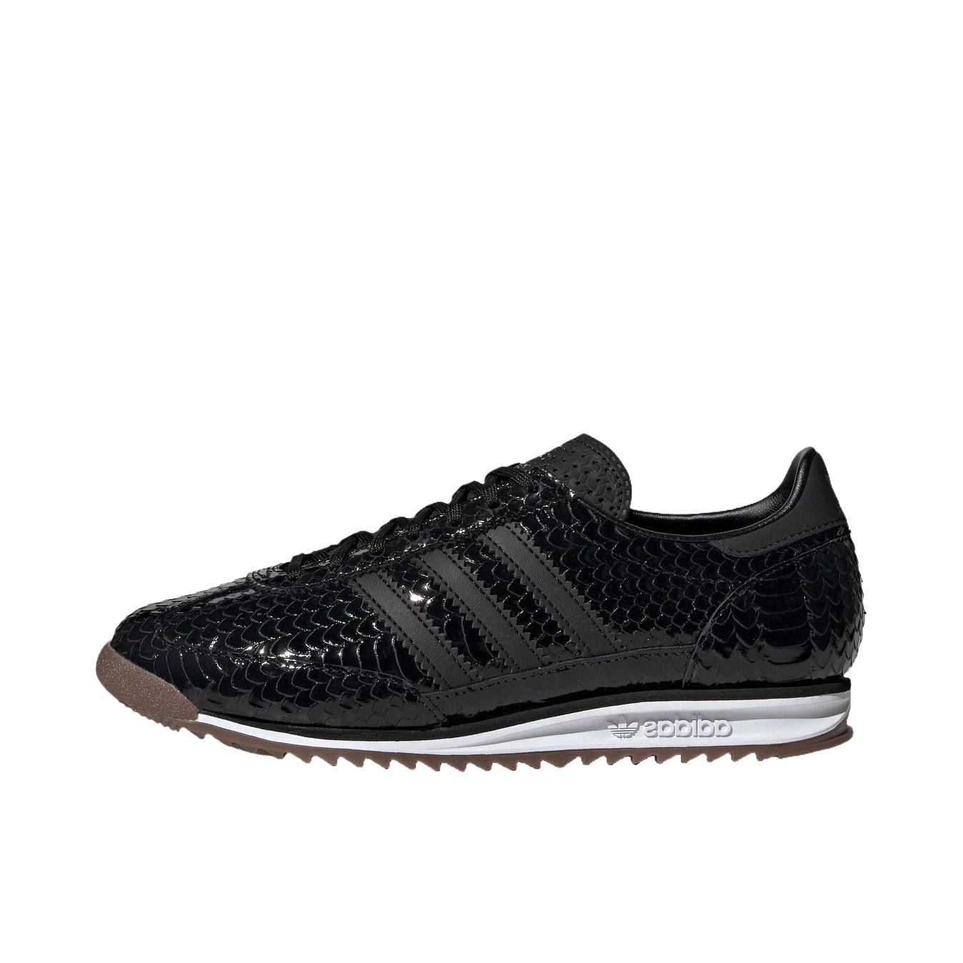 推荐商品：【马思纯同款】 adidas Originals SL 72 T头鞋 德训鞋 运动休闲鞋 轻便防滑耐磨透气舒适简约复古 暗咖色/碳黑