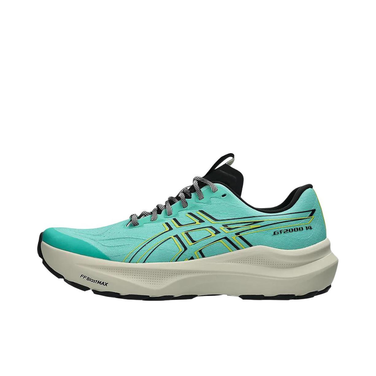 推荐商品：Asics/亚瑟士 GT-2000 14 跑鞋 舒适百搭支撑缓震回弹稳定支撑 薄荷绿
