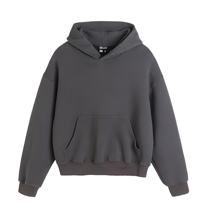 推荐商品：VESIBO/维斯博 纯色套头连帽长袖卫衣 V000215tb01 深灰