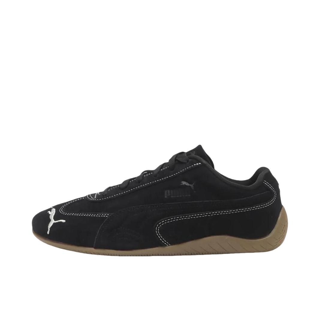 推荐商品：Puma/彪马 Speedcat OG 赛车鞋 德训鞋 训练鞋 T头薄底复古防滑耐磨贴合赛车风流光风 梦幻黑