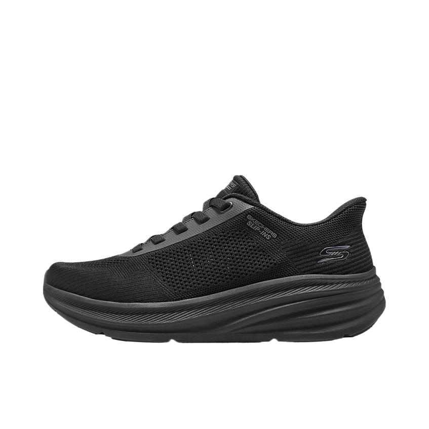 推荐商品：Skechers/斯凯奇 BOB'S MENS 休闲 厚底 耐磨 透气 跑鞋 全黑色