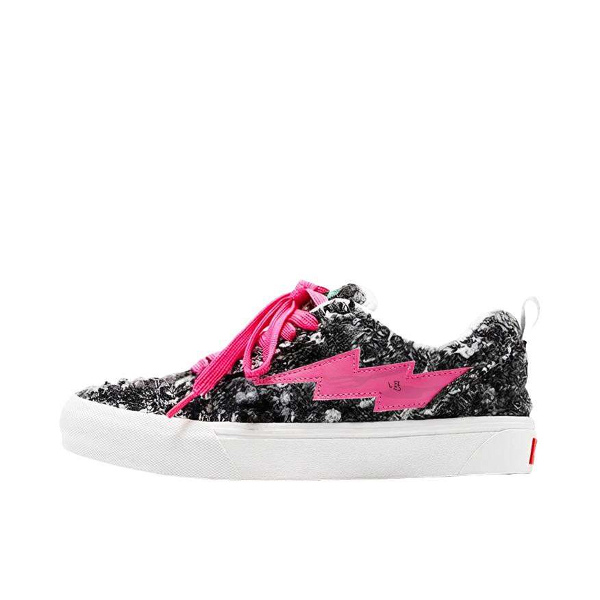 推荐商品：AFTER SCHOOL SPECIAL 复古闪电 板鞋 面包鞋 街头运动风复古包裹性小香风学院风牛仔风防滑增高 蜜粉色