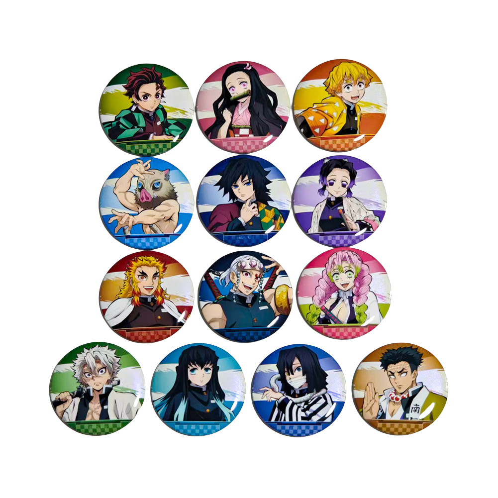 推荐商品：ANIPLEX 鬼灭之刃 全集中展 纪念徽章 盲盒