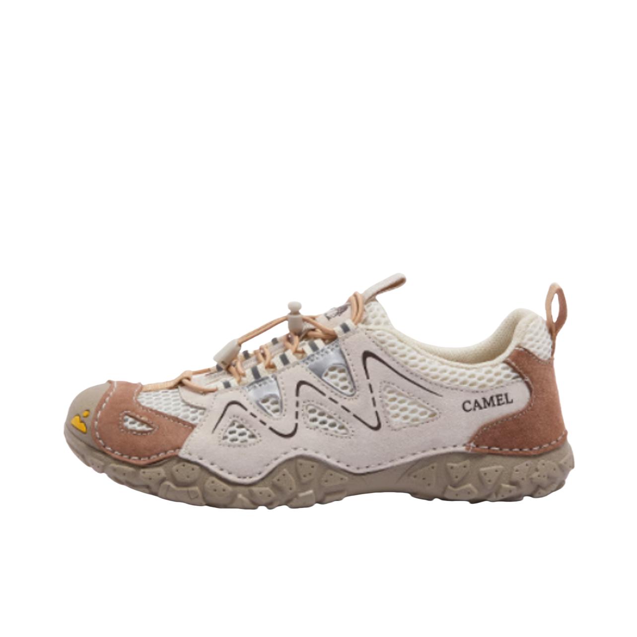 推荐商品：骆驼 登山鞋 户外鞋 透气网面厚底舒适 L26M396026 女款/沙色/棕色