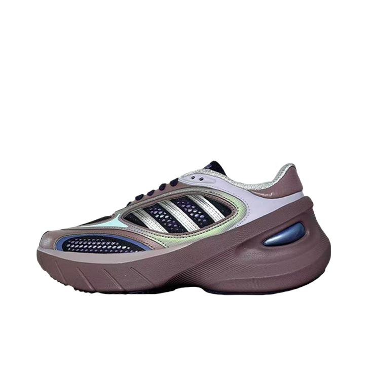 推荐商品：adidas Originals Adizero Goukana 运动休闲鞋 低帮减震防滑厚底支撑贴合 棕色