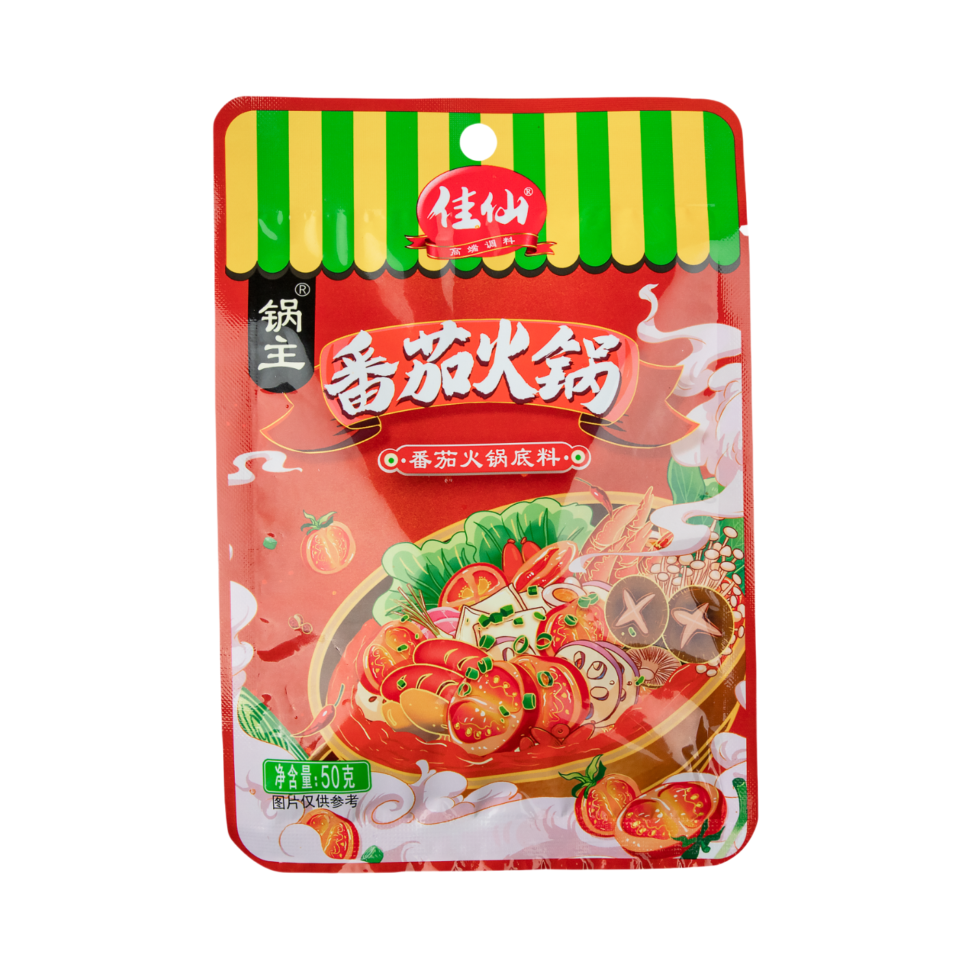 推荐商品：佳仙 锅主 番茄火锅底料 袋装