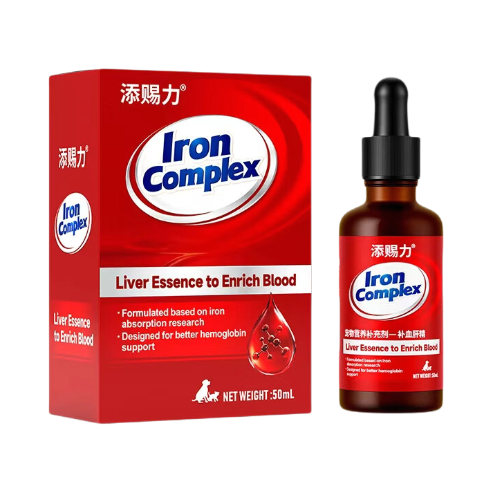 推荐商品：添赐力 添纯系列全阶段 补血肝精 猫犬通用产后补血补铁