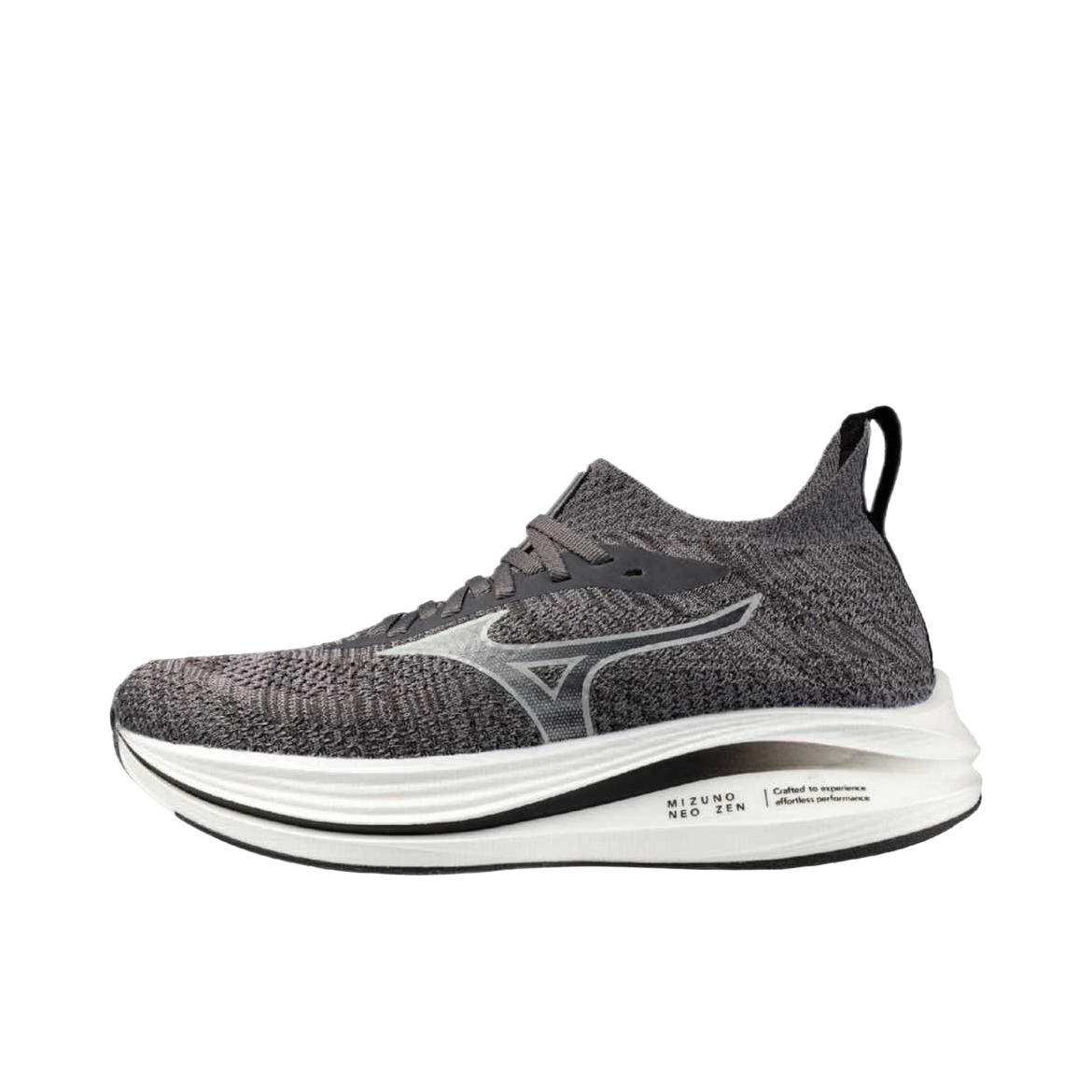 推荐商品：Mizuno/美津浓 Neozen 防滑耐磨 舒适减震 中帮 时尚百搭 跑鞋 女款/黑沙色/港湾薄雾色/静谧阴影色 