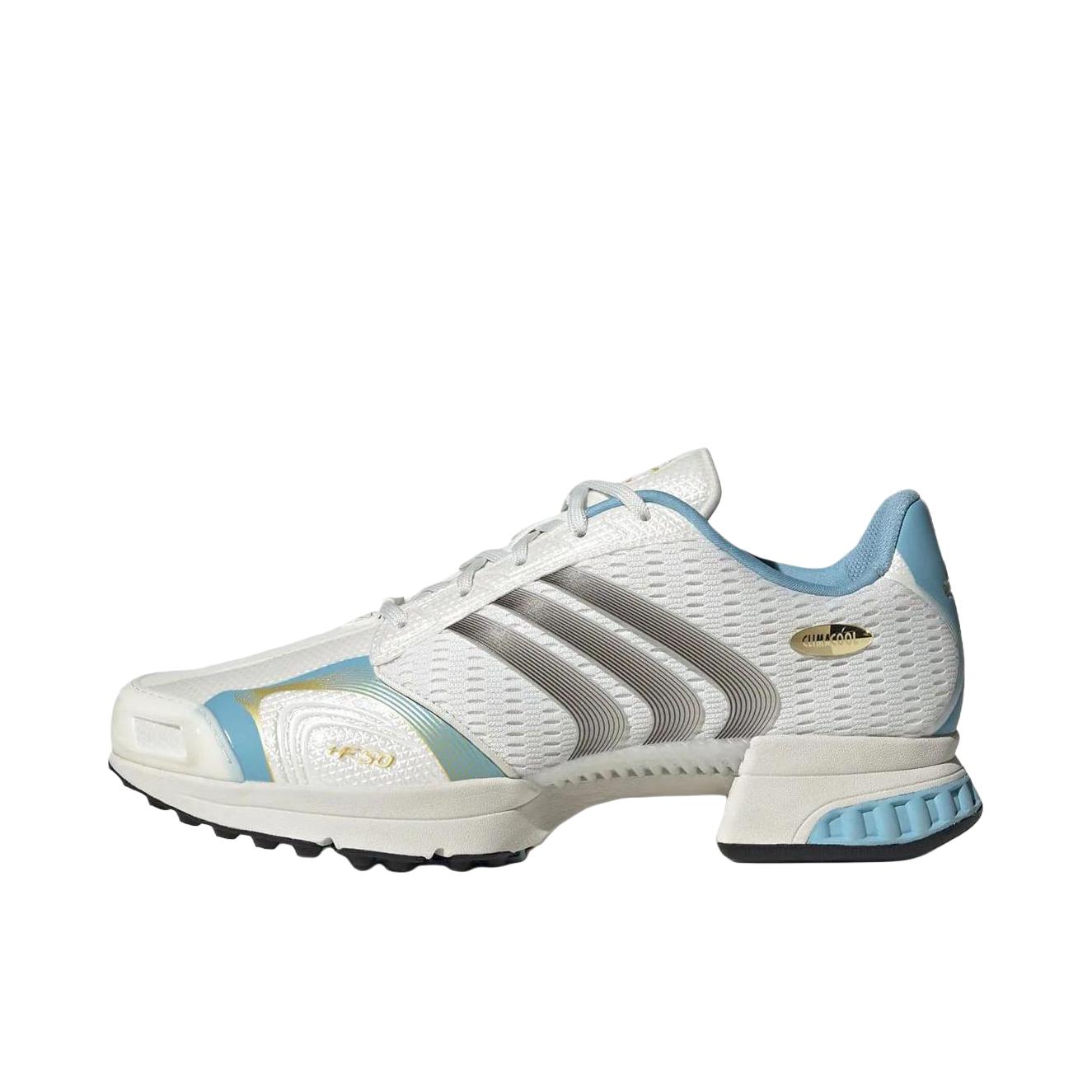 推荐商品：adidas Climacool F50 运动休闲鞋 厚底圆头系带贴合 白色