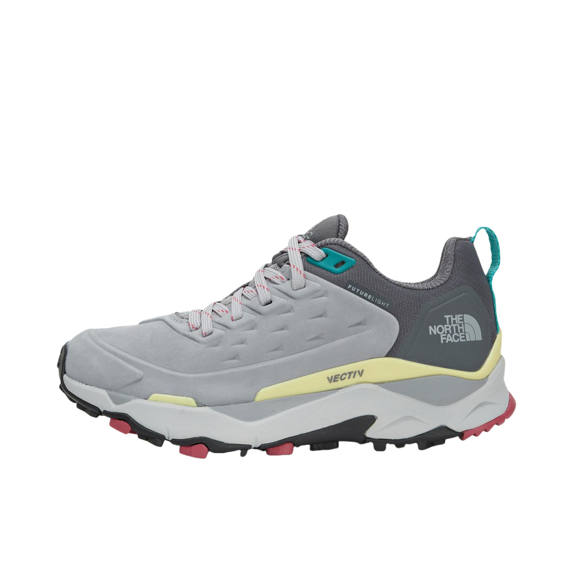 推荐商品：TheNorthFace/北面 Vectiv Explorls 轻便透气 防水减震 户外鞋 徒步鞋 女款/浅灰色 