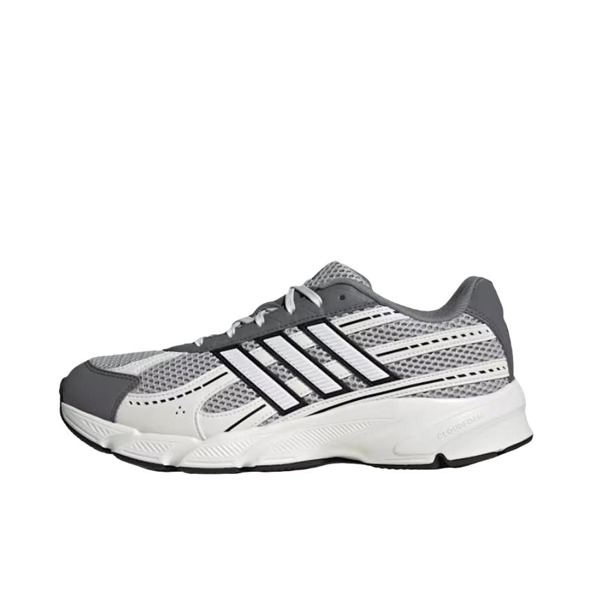 推荐商品：adidas TECHNOCHAOS 2000 跑鞋 透气舒适百搭厚底贴合圆头 灰色/白色 