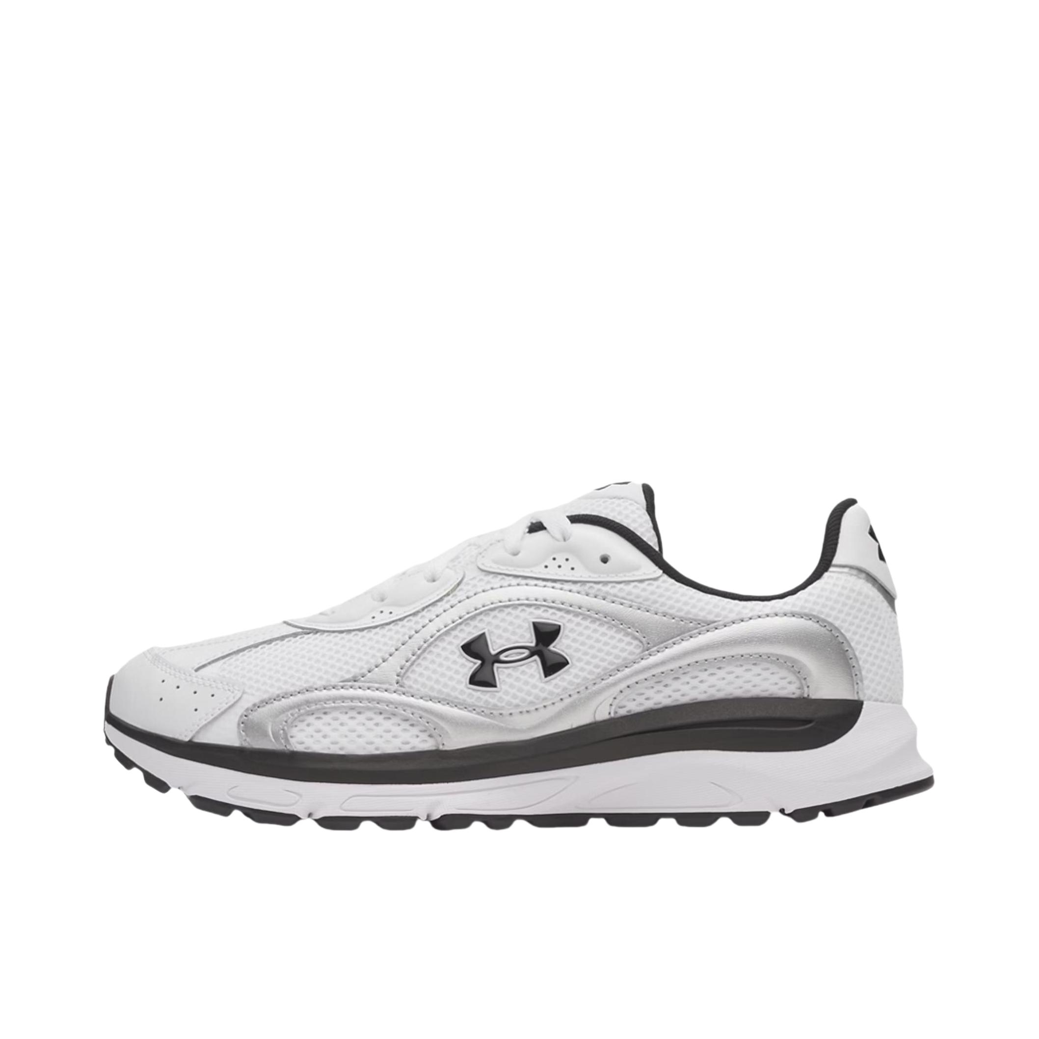 推荐商品：Under Armour/安德玛 运动休闲鞋 防滑耐磨百搭 6011293 白色/黑色