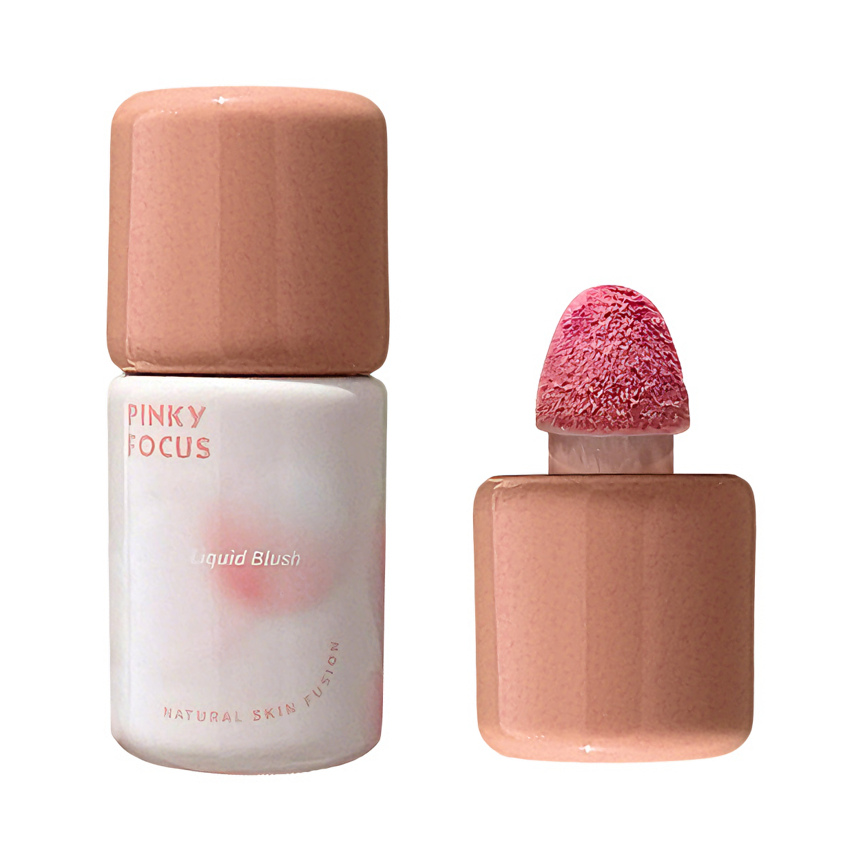 推荐商品：PINKYFOCUS 醇彩悸动液体腮红 奶油肌易上色显气色清透防水自然纯欲哑光提亮 5.5g